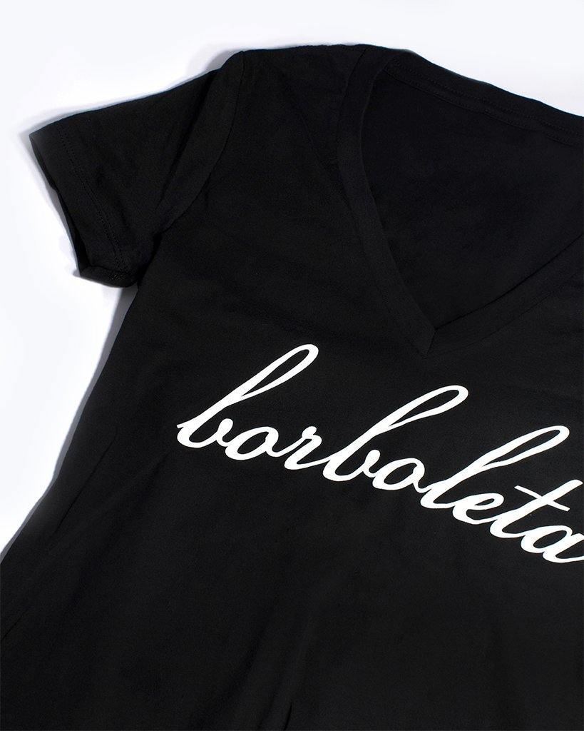 Borboleta V-Neck Tee - Borboleta Beauty